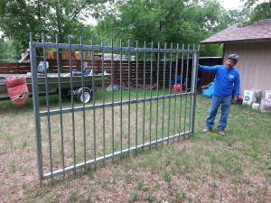 Galvanized Steel Gate